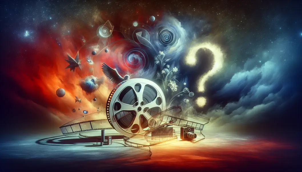 obrazek symbolizujący tajemnicę na planie filmowym