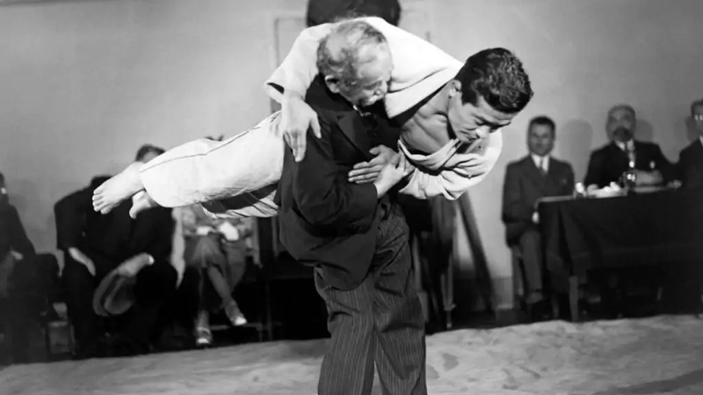 Jigoro Kano podczas walki