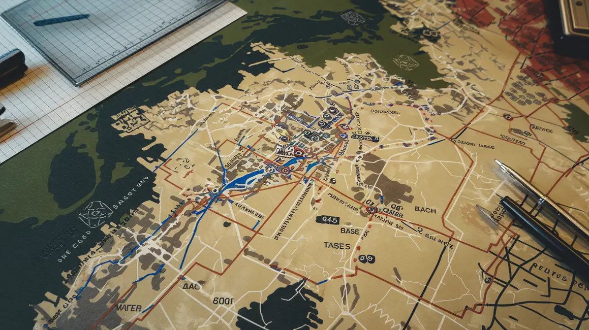 Żołnierze w pełnym wyposażeniu podczas nocnej operacji