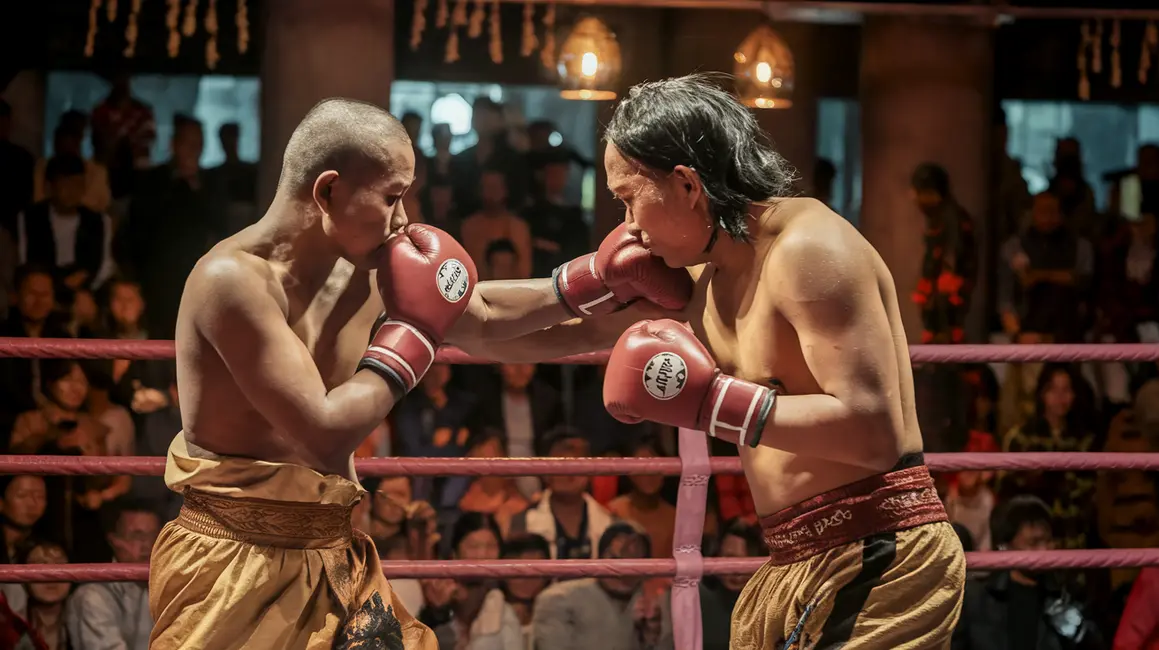 Współczesna walka Lethwei z tradycyjnymi elementami sztuki walki