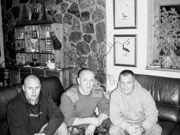 Z dr Andrzejem Brylem i Mariuszem Dzikiem Burdą