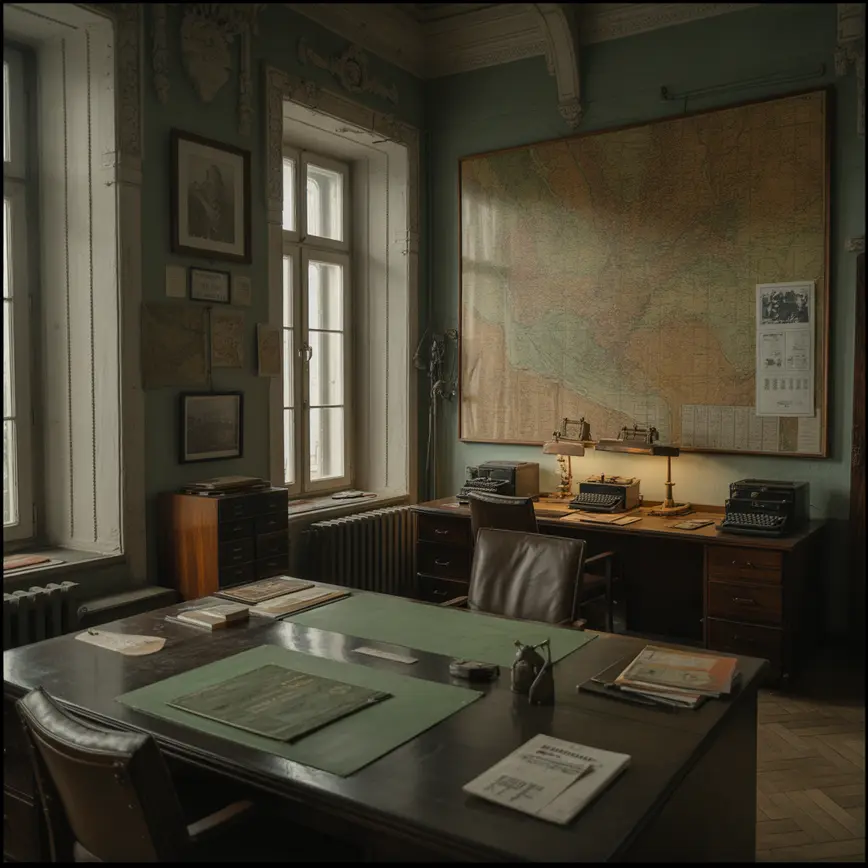 Kwatera główna rosyjskiego wywiadu wojskowego GRU o zmierzchu