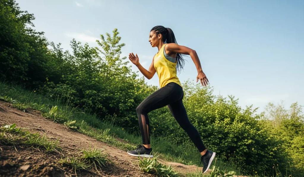 biegnąca kobieta