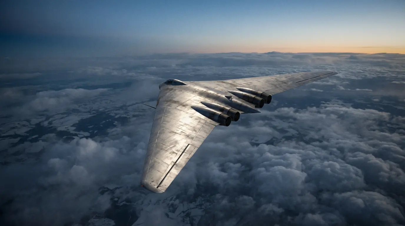 wizualizacja bombowca Arado e.555