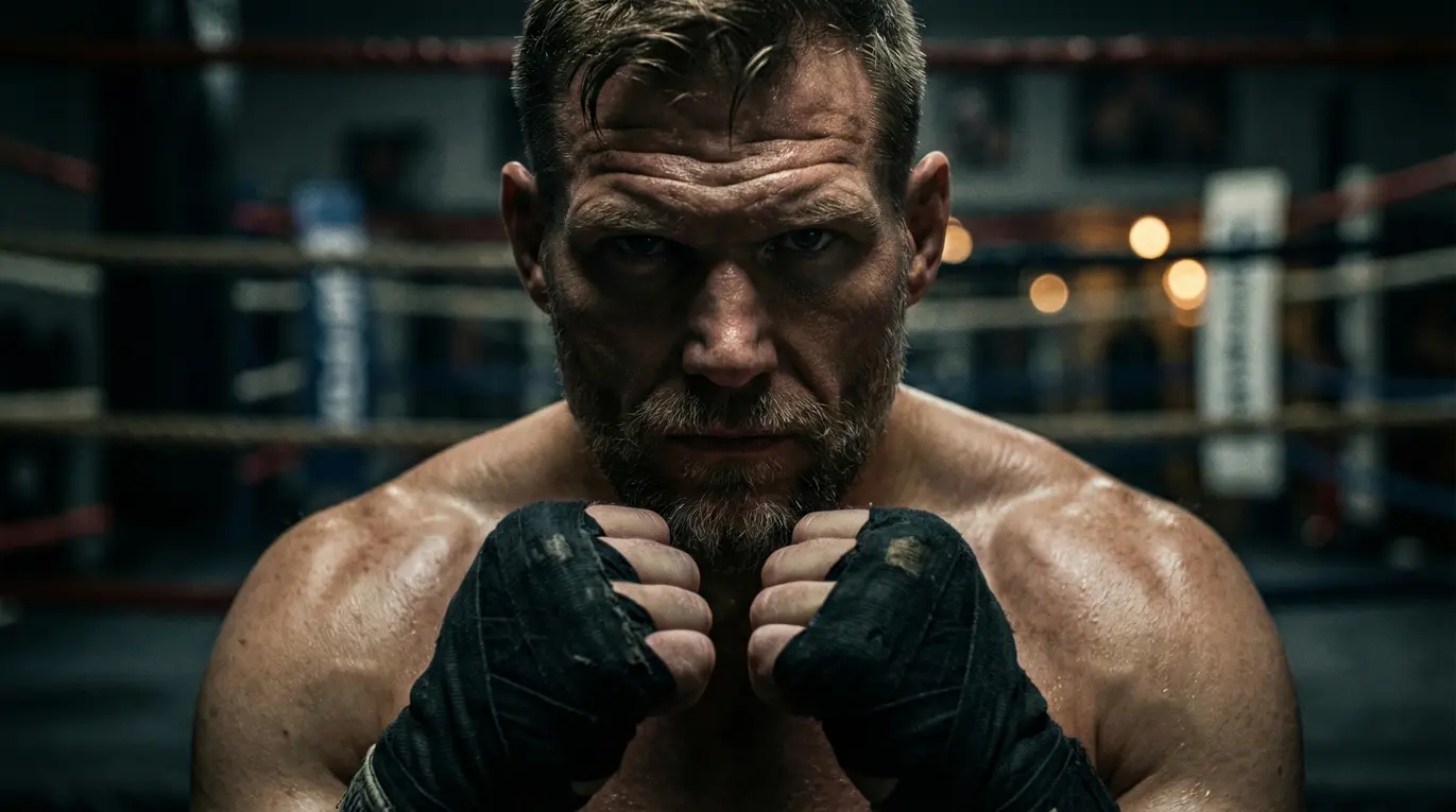 Josh Barnett w akcji, zapaśniczy chwyt podczas zawodów