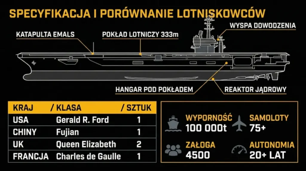 infografika lotniskowce