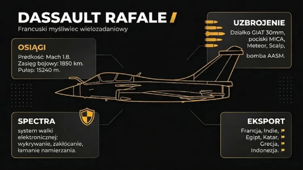 dassault rafale - infografika