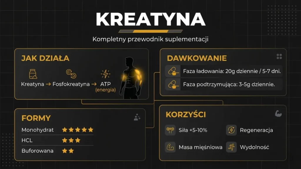kreatyna infografika
